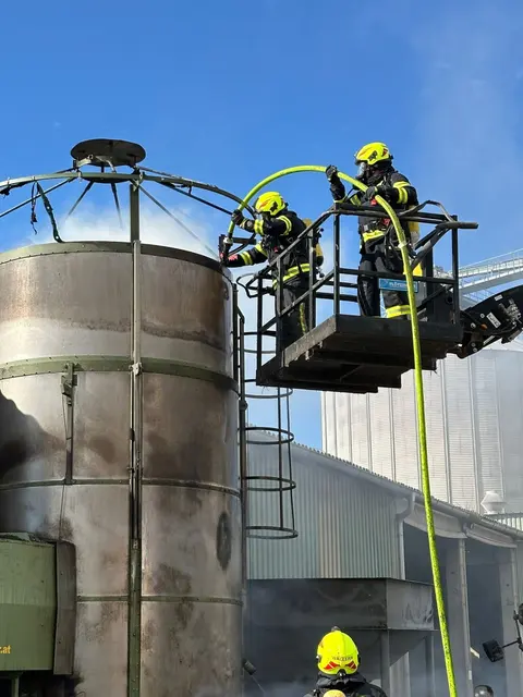 Silobrand – Trocknungsanlage 1