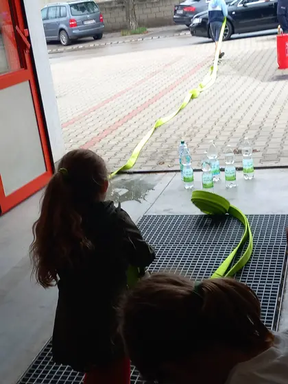 Ferienbetreuung der VS bei der Feuerwehr 2
