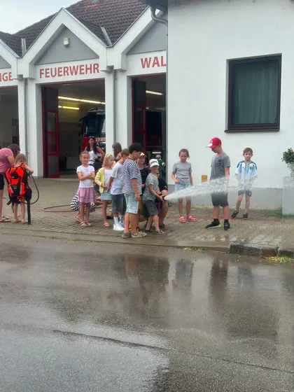 Ferienbetreuung bei der Feuerwehr 2