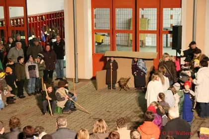 Christbaumstellen 2009 13