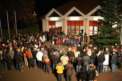 Christbaumstellen 2009 14