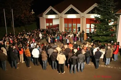 Christbaumstellen 2009 16