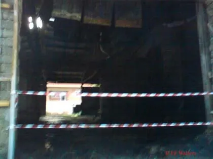 Hilfeleistung bei Brand in Tadten 2