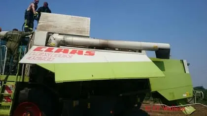Mähdrescherbrand 5