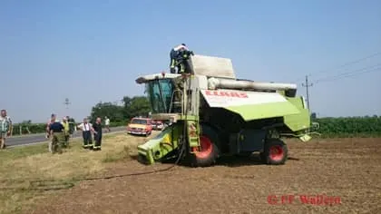 Mähdrescherbrand 6