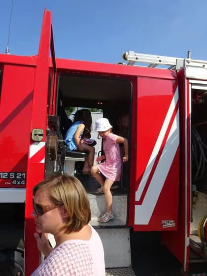 Kindergarten zu Besuch bei der Feuerwehr 7