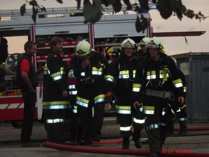 Brand und Atemschutzübung Wallern 2010 3