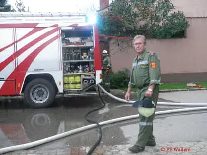 Brand und Atemschutzübung Wallern 2010 4