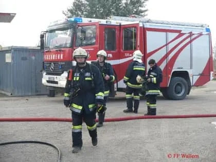 Brand und Atemschutzübung Wallern 2010 7