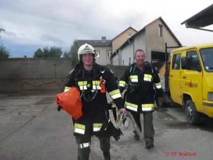 Brand und Atemschutzübung Wallern 2010 11