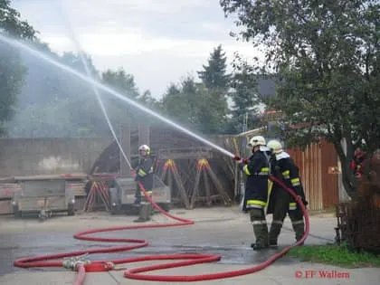 Brand und Atemschutzübung Wallern 2010 14