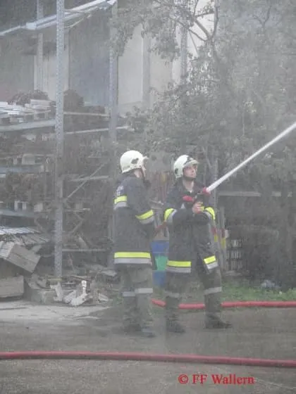 Brand und Atemschutzübung Wallern 2010 18