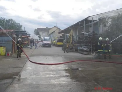 Brand und Atemschutzübung Wallern 2010 20