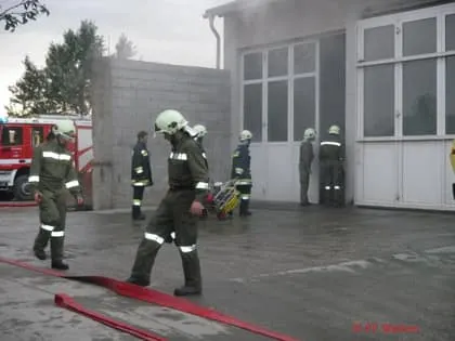 Brand und Atemschutzübung Wallern 2010 27