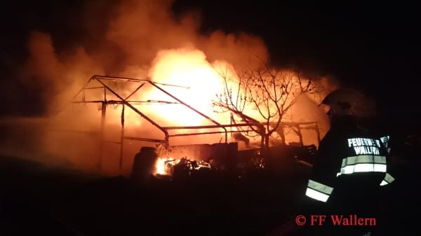 Brand Folienhaus