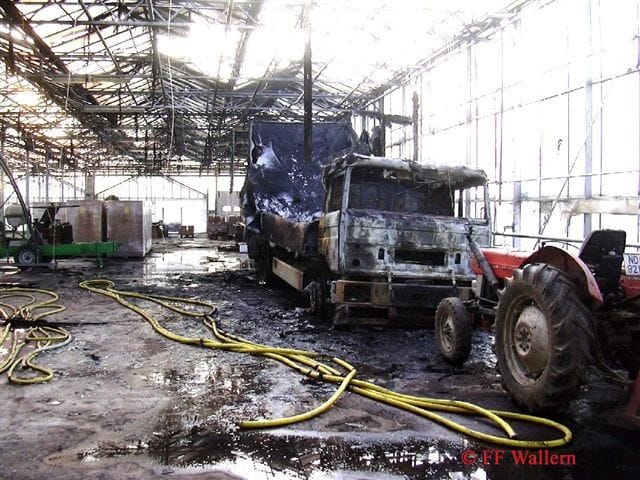 Brand Fa. Blumen Unger