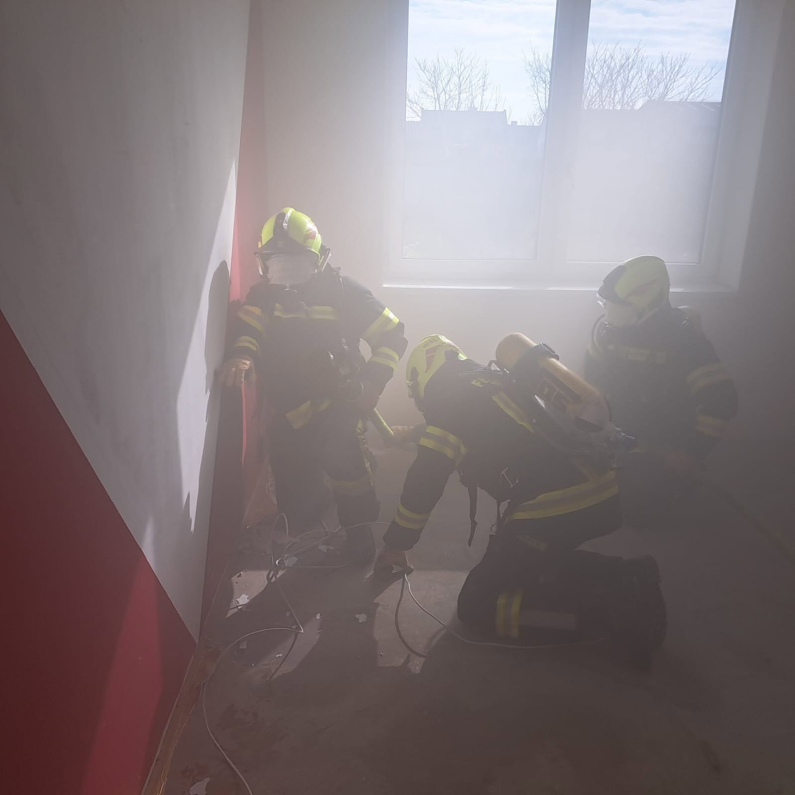 Übung im Abrisshaus