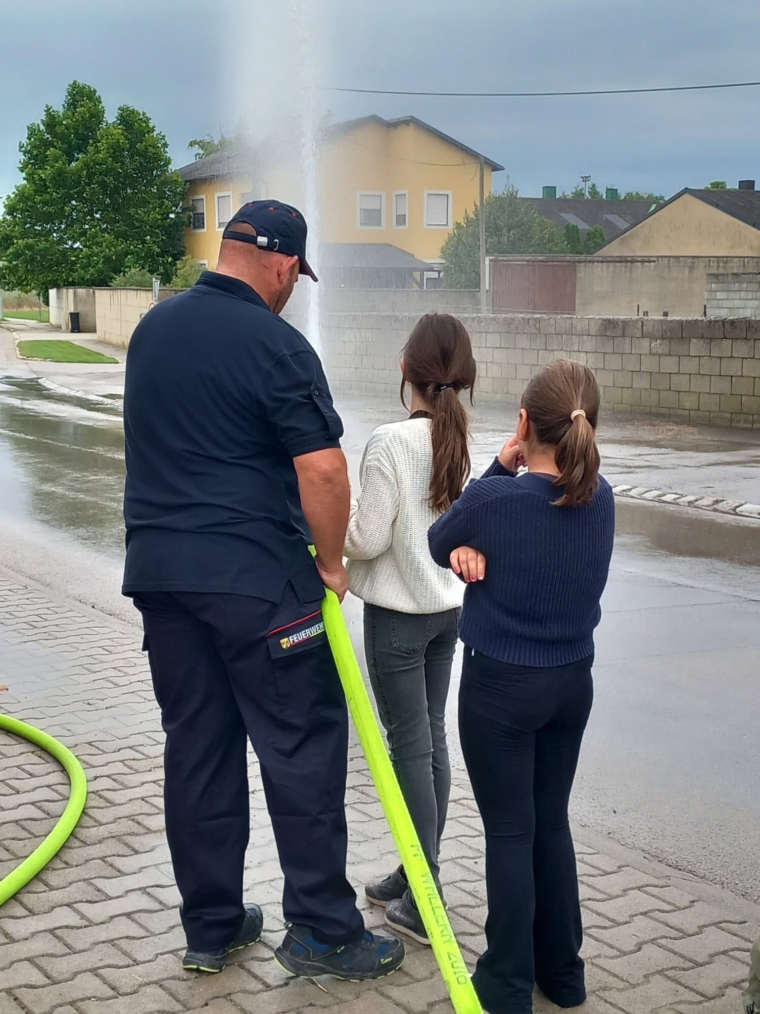 Ferienbetreuung der VS bei der Feuerwehr