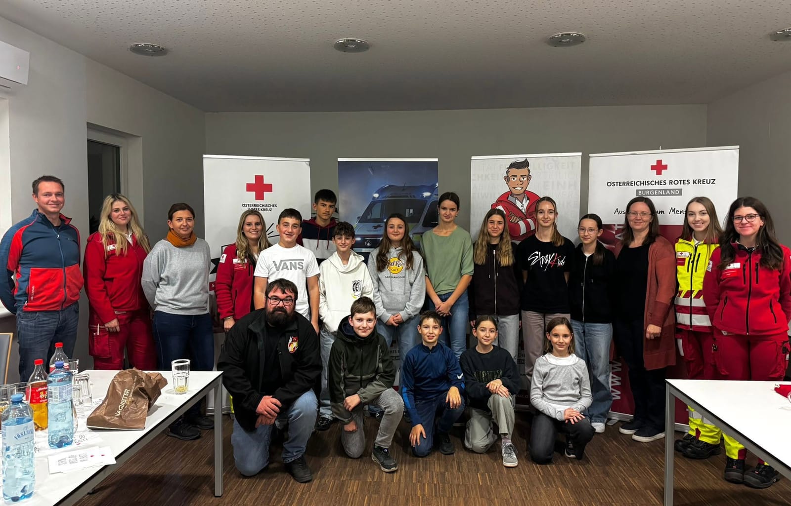 Feuerwehrjugend goes Rotes Kreuz Neusiedl am See
