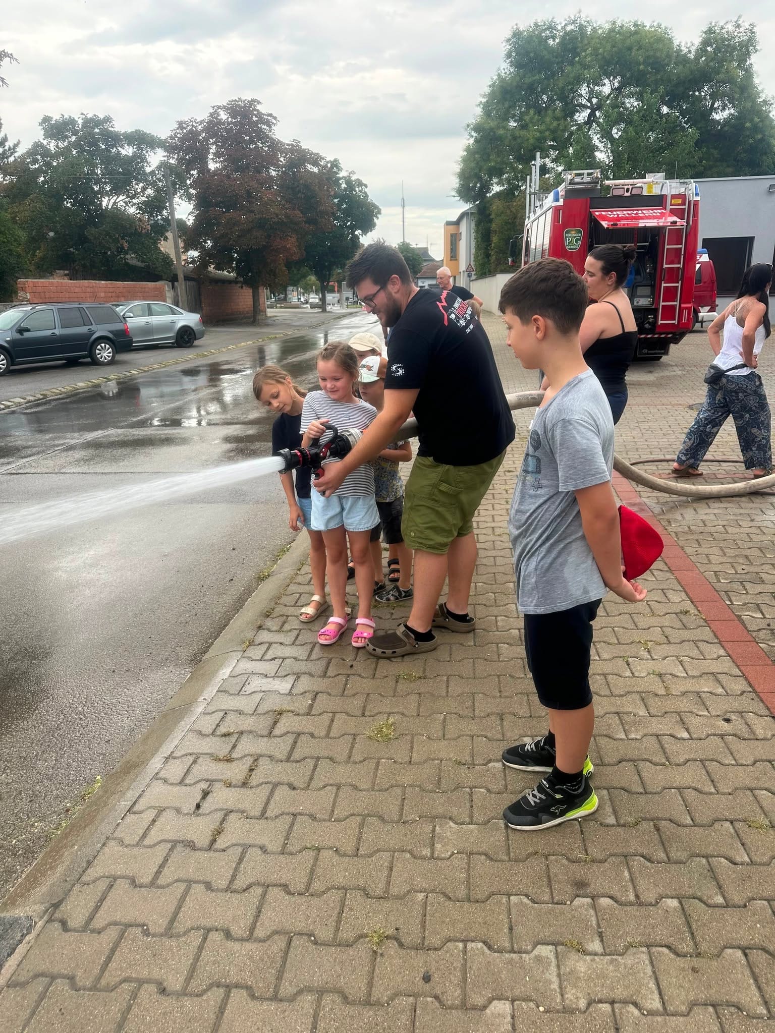 Ferienbetreuung bei der Feuerwehr